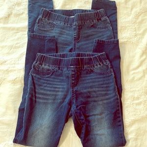 GIRLS 2 Pair Cat & Jack Jean Jeggings